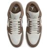 Jordan Air Jordan 1 Men Low-top Retro Basketball Shoes Olive Grey 553558-046