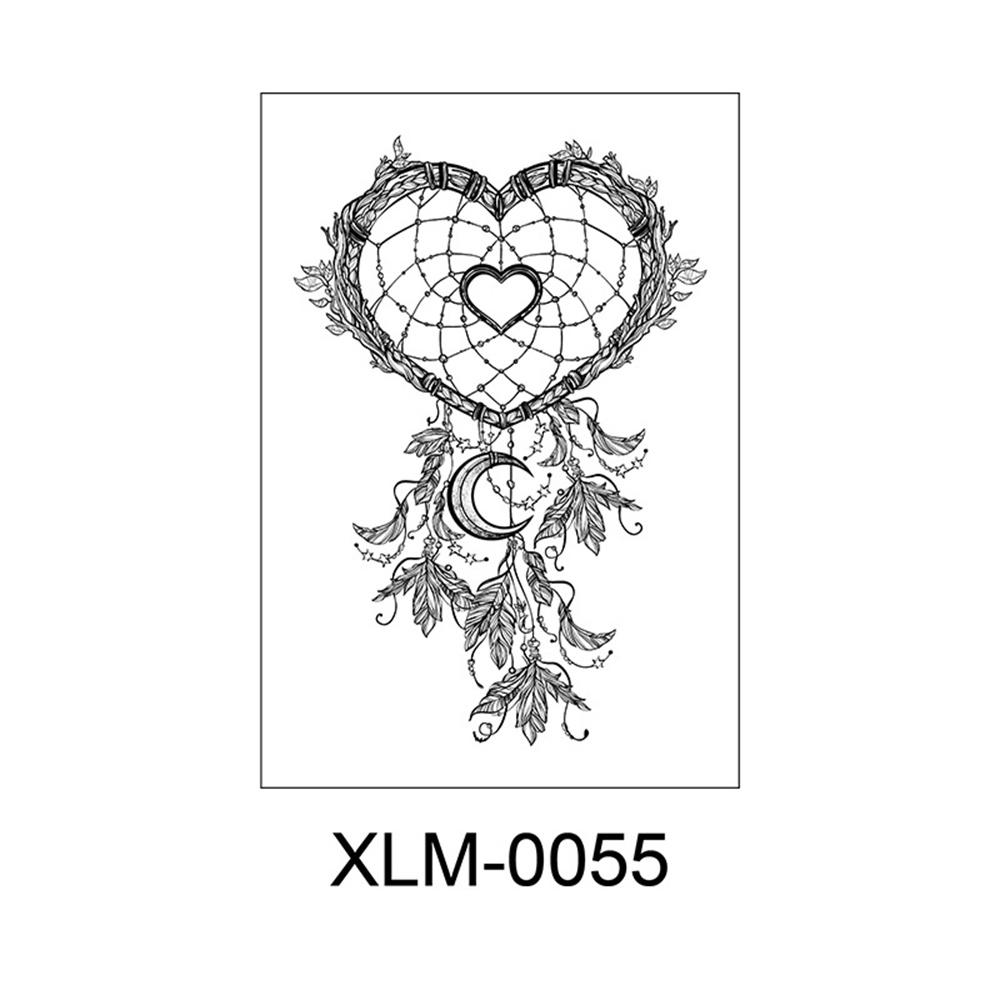 

Body Art Full Fake Tattoo For Women Various Styles Clear Printing Transfer Printing Sticker 110x160mm Beauty And Health American