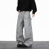 European and American Retro Splashing Ink Deconstruction Straight Jeans Men's Trendy Brand Loose Casual Trend Wide-leg Versatile Long Pants
