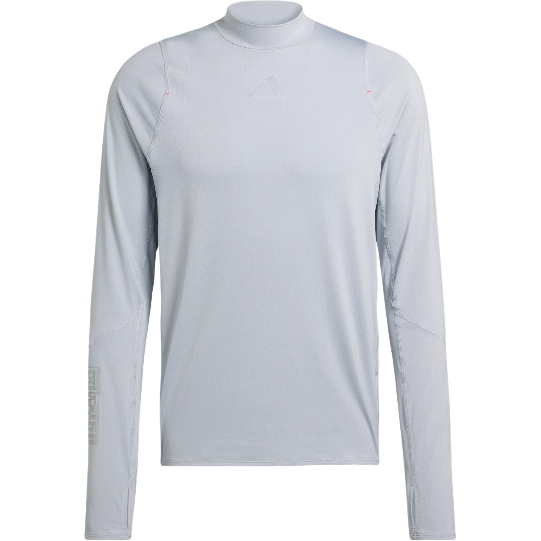 

Adidas Adizero FW25 Ekiden Limited Edition Быстросохнущая футболка с круглым вырезом и длинным рукавом для спорта, приталенного кроя, мужские топы KB1510 M