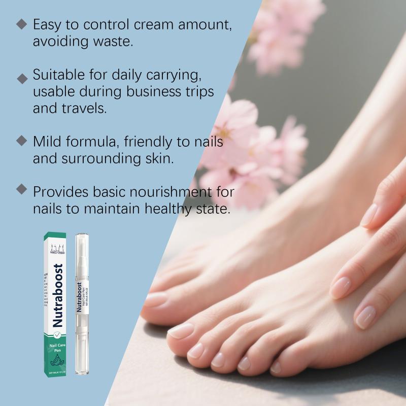 All In One Nail Care Pen Hand Feet Nail Moisturizing  Brightening Thickening Family Friendly Daily Use