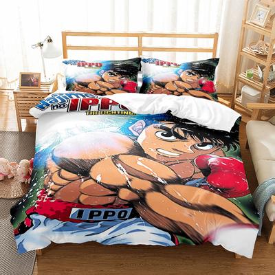 Zestaw poszewek na kołdrę Hajime No Ippo King Queen Double Full Twin Single Size Pościel