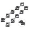 Professional Grade CCMT060204 SM Carbide Erts for CNC Machinery Set of 10