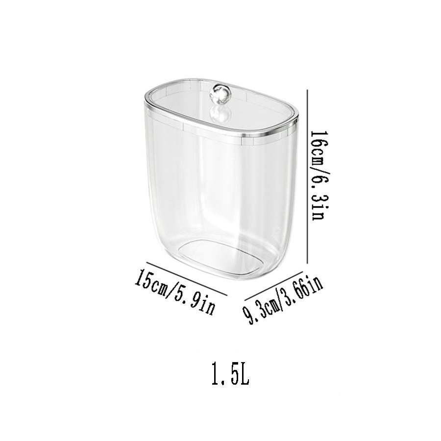 1 STÜCK Spielzeugaufbewahrungsglas Haushalt Transparent Kinder Kunststoff Baustein Aufbewahrungsglas Aufbewahrungsbox Organisieren Verschlussglas