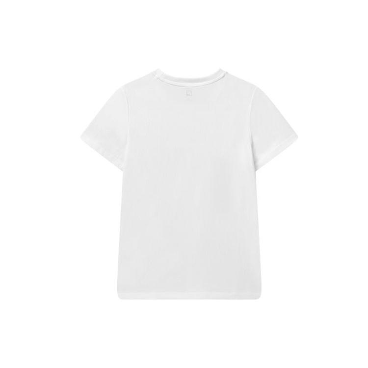 

New FILA Athletics T Shirt Women s Jade White A11W121104F-WT S