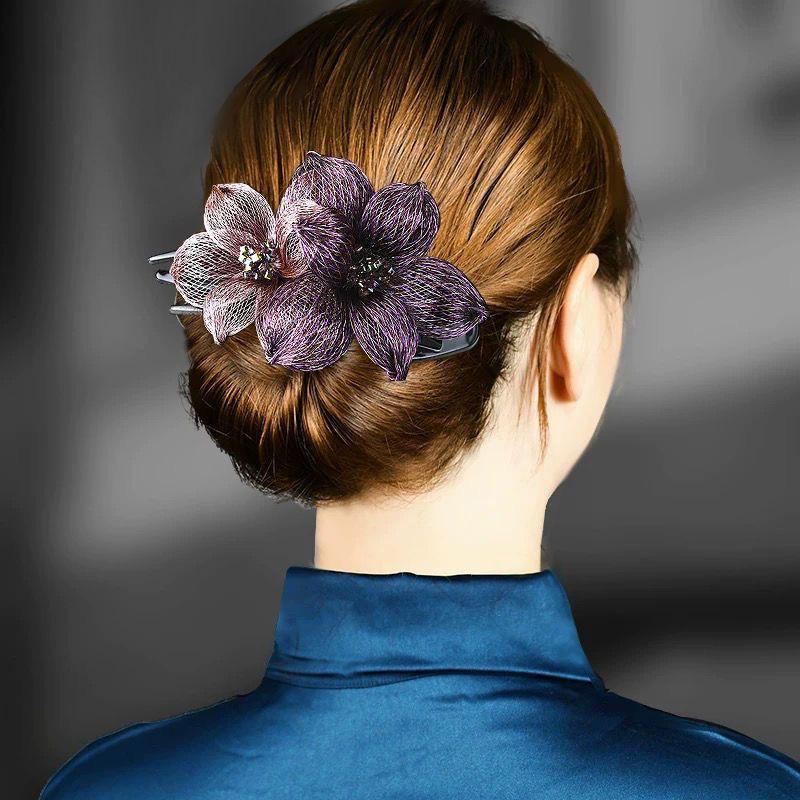 Elegant 2025 Korean Duckbill Claw Clip - Large Updo Hair Accessory
