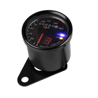 DC12V Universal Motorcycle ATV LED Backlight Speedometer Gauge for High Sensitivity Data Reading