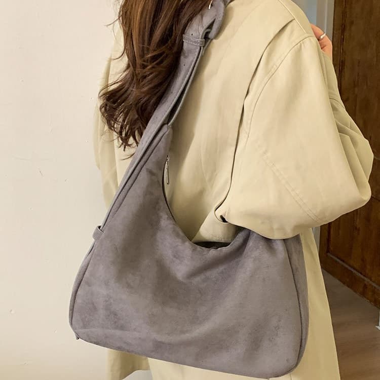 Vintage matte bag, new women's tote bag, underarm bag.