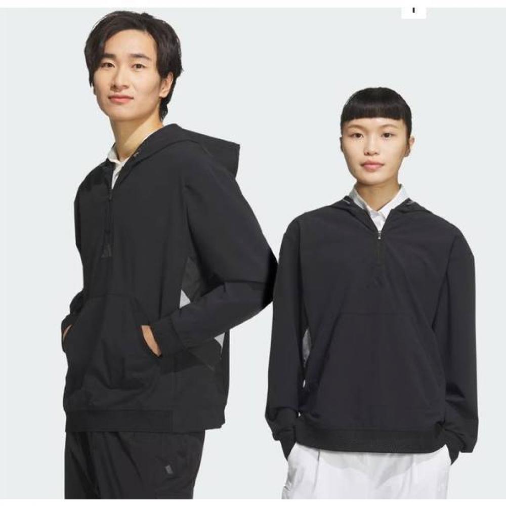 Adidas Golf Long Sleeve Hooded Pullover Jg1374