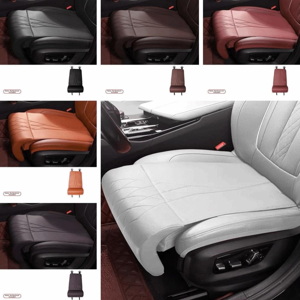 Universal Car Seat Leg Support Extension Leather Seat Padding Mat Cover  Travel