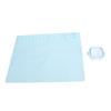 Silicone Drawing Mat with Water Cup - Washable, 41x51cm