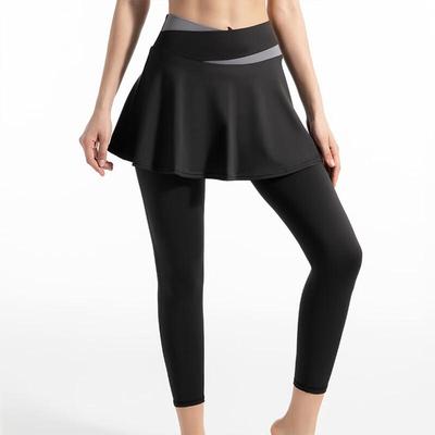 Nuodingxiu Faux Two-Piece Yoga Sports Skort