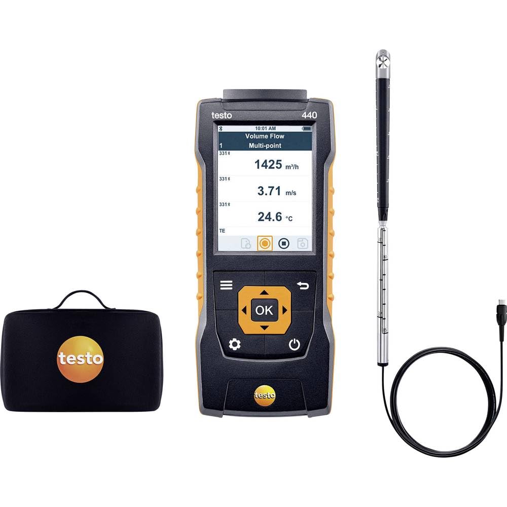 

Testo vane anemometer set testo 440 16mm