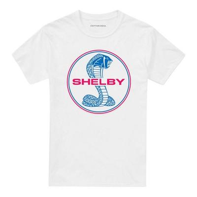 Carroll Shelby Unisex Adult Circle Logo T-Shirt