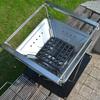 Folding Outdoor Camping Fire Station - Removable Charcoal Barbecue Stove, Multifunctional Heating & Campfire Stand