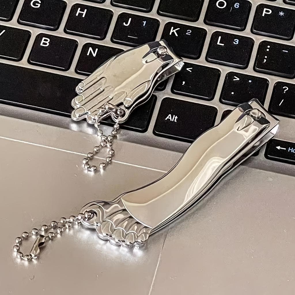 Xiaomi Nail Clipper Set with Portable Keychain Foldable Manicure Tool for Home Use Cute Mini Shaped Nail Clippers Ideal Gift