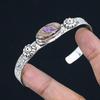 Womens Day Deal Natural Russian Charoite New Bangle Bracelet 925 Sterling Silver