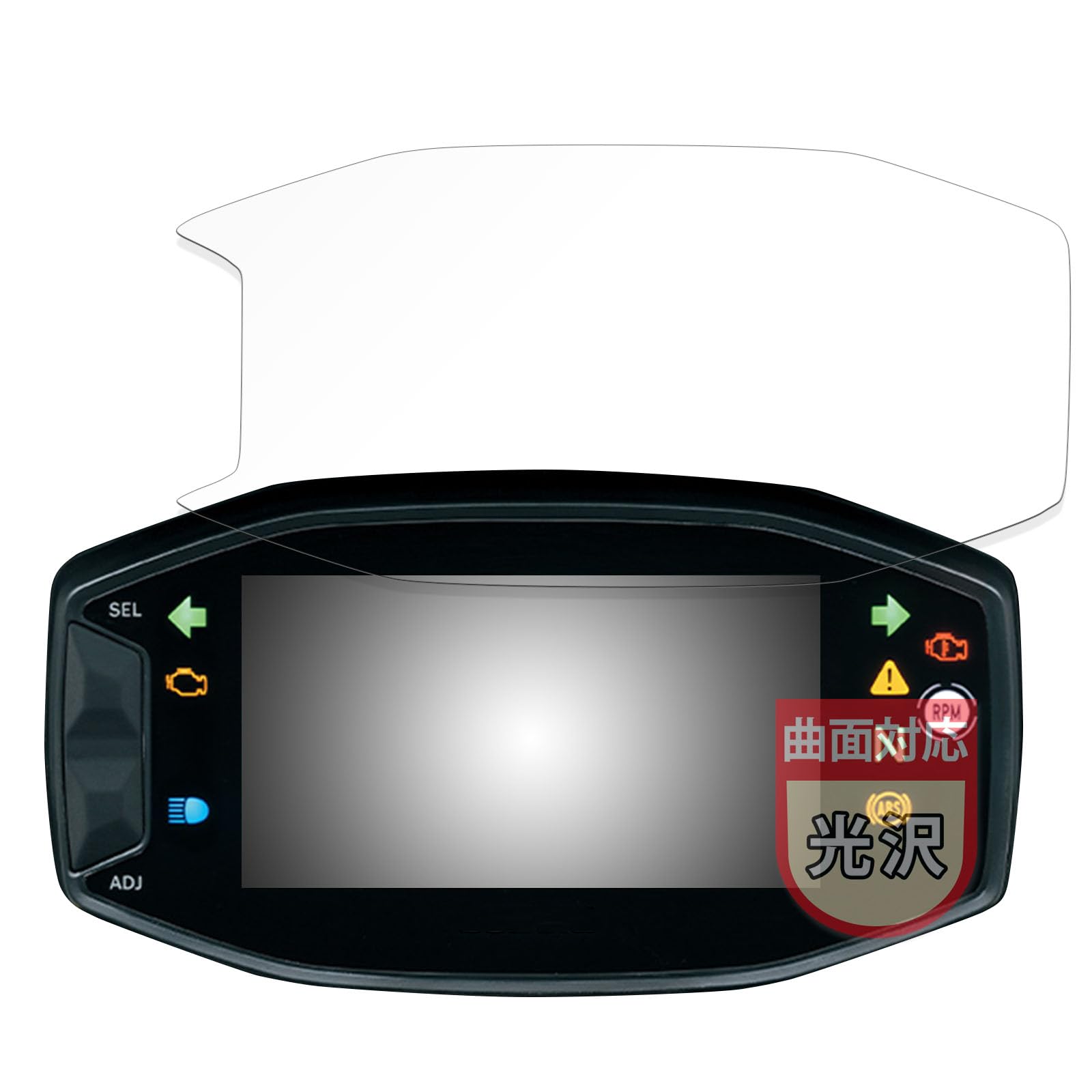 

MotoMoto SUZUKI V-Strom 250SX 2023 Model Instrument Panel Protective Film Curved Self-Healing Material Ultra Transparent Beautiful Made in Japan