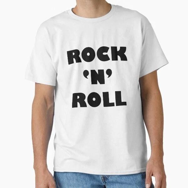 Rock N Roll Classic TShirt Made In UsaAus TShirt S2xl S