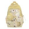 Japanese Ins Cute Girl Joker High Capacity Junior and Senior High School Students' Schoolbags Leisure Backpacks Tide Backpack.