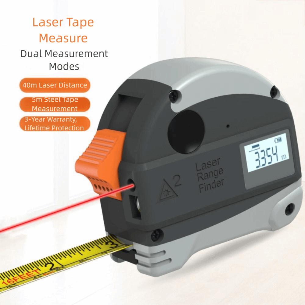 5-Meter Range Infrared High-Precision Measurement Digital Laser Tape Measure Woodworking