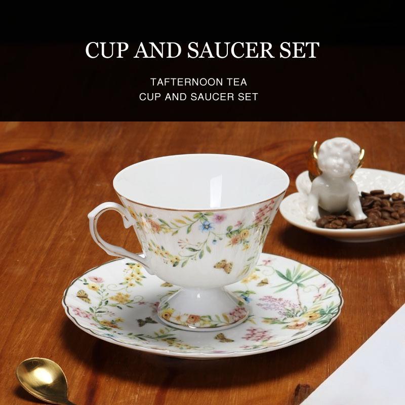Ceramic Black Tea Mug Saucer Afternoon Tea Coffee Cup Saucer Sets Couple Cup Set Home Creative Drinkware Mug New Home Gift