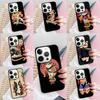 Japanese Style Ukiyo-e Cat Art Phone Case For iPhone 17 Air 15 16e 14 13 Pro Max Coque 12 11 Pro Max PLUS Cover