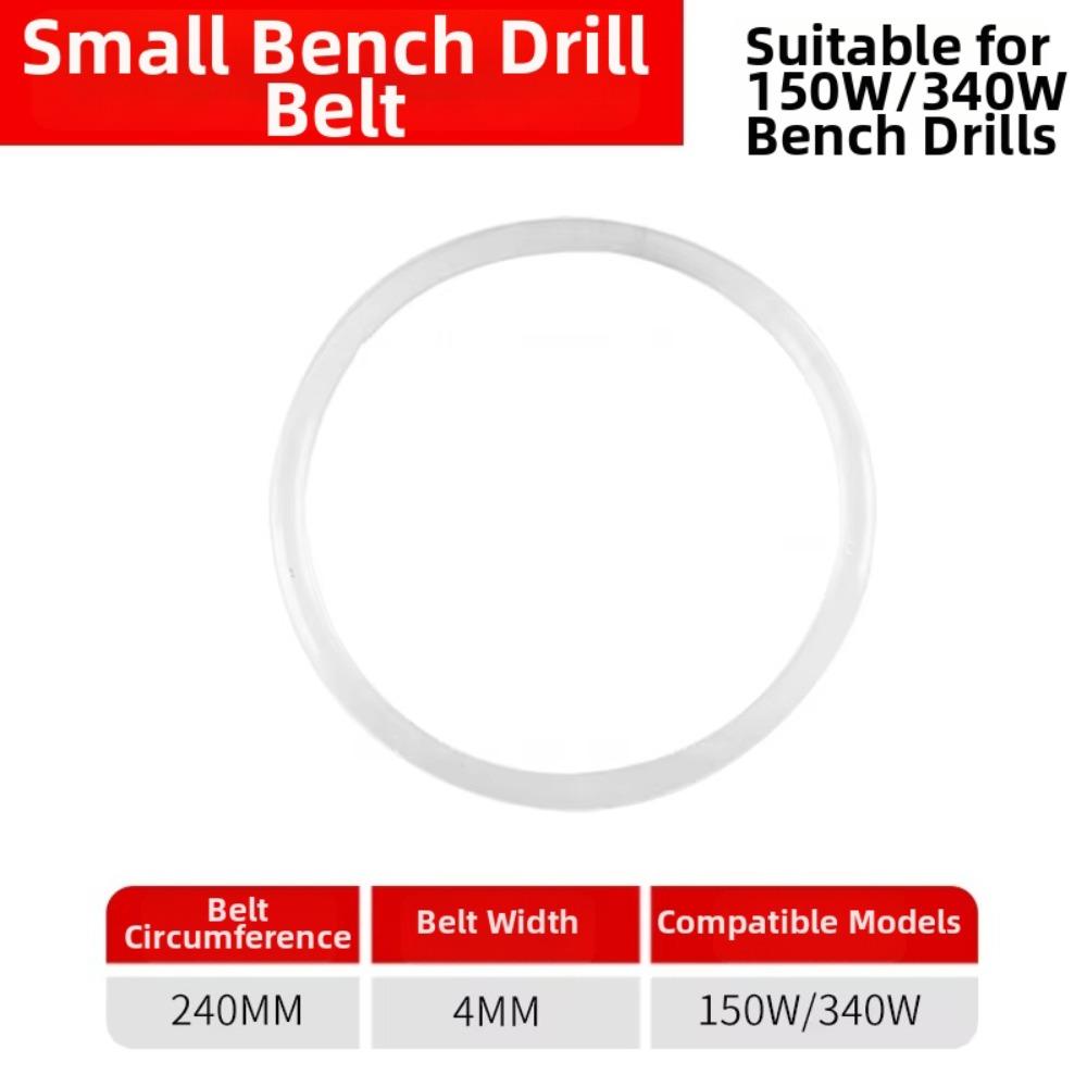 Multi-functional Drilling Machine Conveyor Belt Rubber Bench Drill High-precision Belt 340W