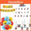 Cuphead Themed Birthday Party Decorations Set With Tea Cup Head Design Vibrant Paper Material
