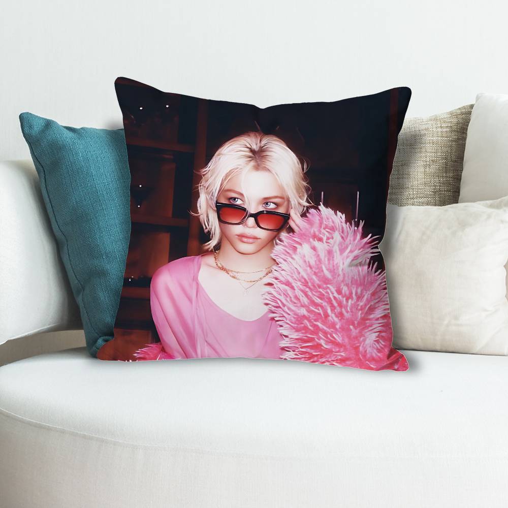 Cool Singer FFelixs LLee Anime Celebrity Merchandise AllMatch Printed Pillow Case Sofa Car Office Room Decoration Protector