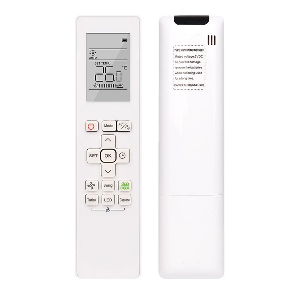 Energy Saving Air Conditioner Remote Control With Strong ABS Housing For RG10X1(G2HS) Commercial Applications