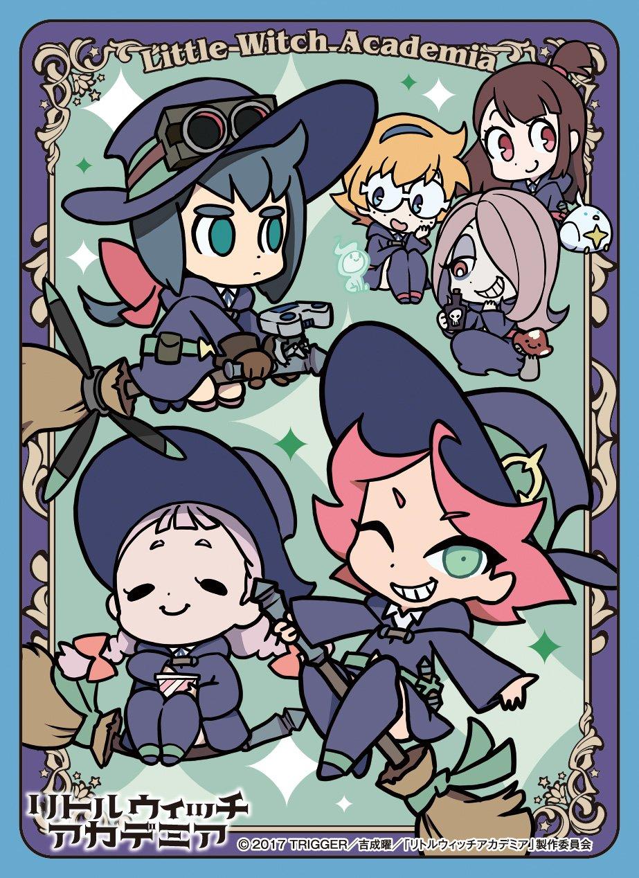 

Character Sleeve Little Witch Academia Luna Nova Magical School B (EN-447)