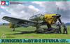 Tamiya 1/48 Italeri Series No.08 German Air Force Junkers Ju87 B-2 Stuka Bomb Loaded Set Plastic Model Kit 37008