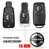 5/10pc 14mm Car Key Stickers Rubber Decorative Paster Auto Interior Accessories For Volvo Rdesign T6 AWD S40 S60 S70 S90 S80 V40