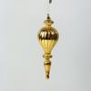 Premium gold glass bauble, Luxury collection 23x7.5x7.5 cm | 172346