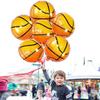 6 Pieces Basketball Balloons 18 Inch Ball Foil Balloons For Basketball Birthday Party Decorations Sports Party Kids Baloons Toys