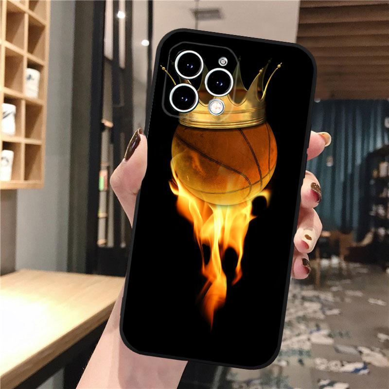 Phone Case For iphone 17 Pro Max 17 Pro Air 16 15 14 13 Pro Max 15 16 Pro 15Plus Love Basketball Sport