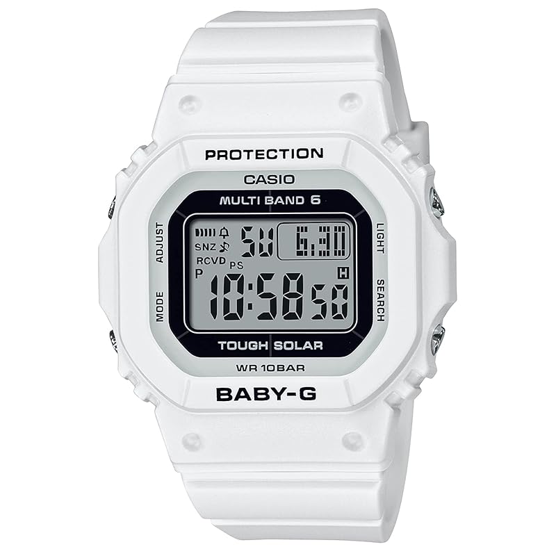 

[Casio] watch baby g [] radio solar BGD-5650-7JF ladies white