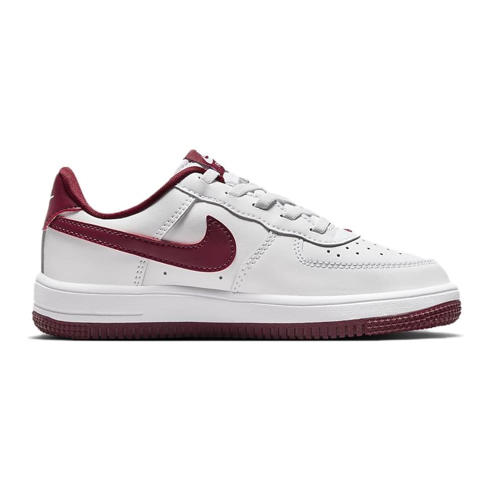 Nike Force 1 Low EasyOn PS White Team Red Kids Sneakers FN0237-105