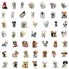 103PCS Trendy Cartoon Ins Puppy Stickers Niche Personalized Creative Graffiti Notebook DIY Waterproof Decorative Cute Gifts