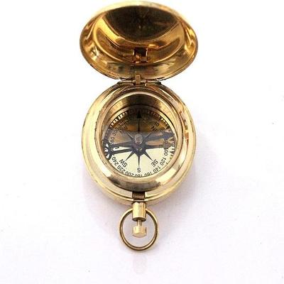 Collectible Nautical Retro Compass Decorative Gift Brass Finish Compass