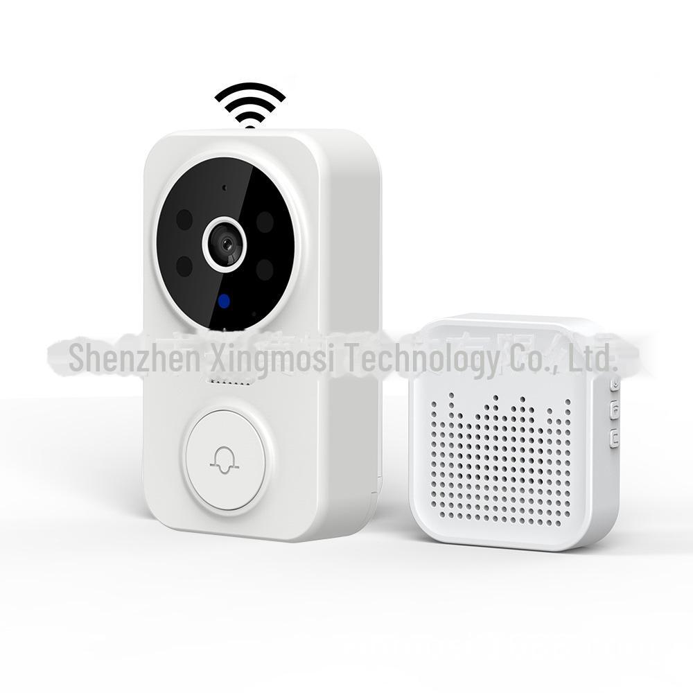 Low Power Wireless Smart Video Doorbell with WiFi and Visual Electronic Cat Eye