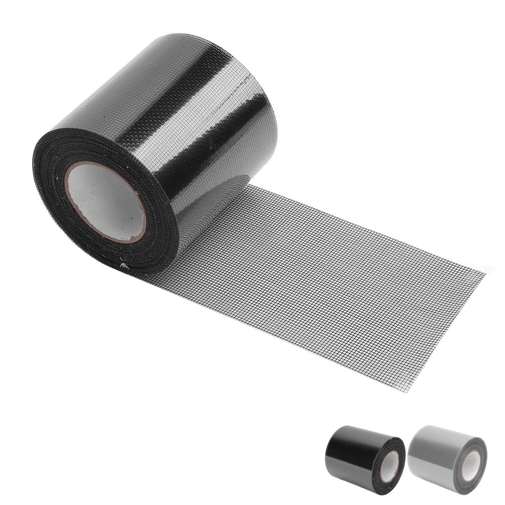 Window Screen Repair Tape 80mmx9.15m Transparent Self Adhesive Mesh Screen Repair Patch