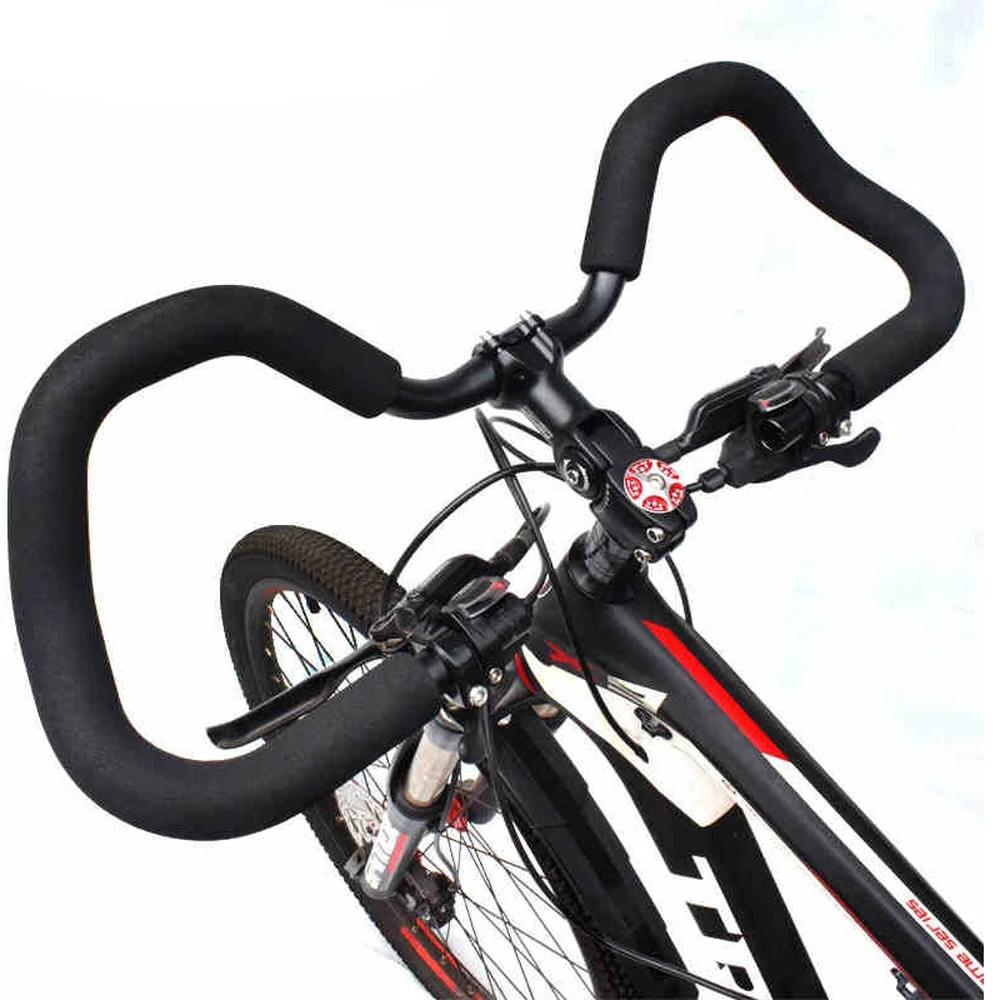 Riser 580mm with Cover 25.4mm 31.8mm Rest Handlebar Butterfly Handlebar with Sponge Bike Handlebar