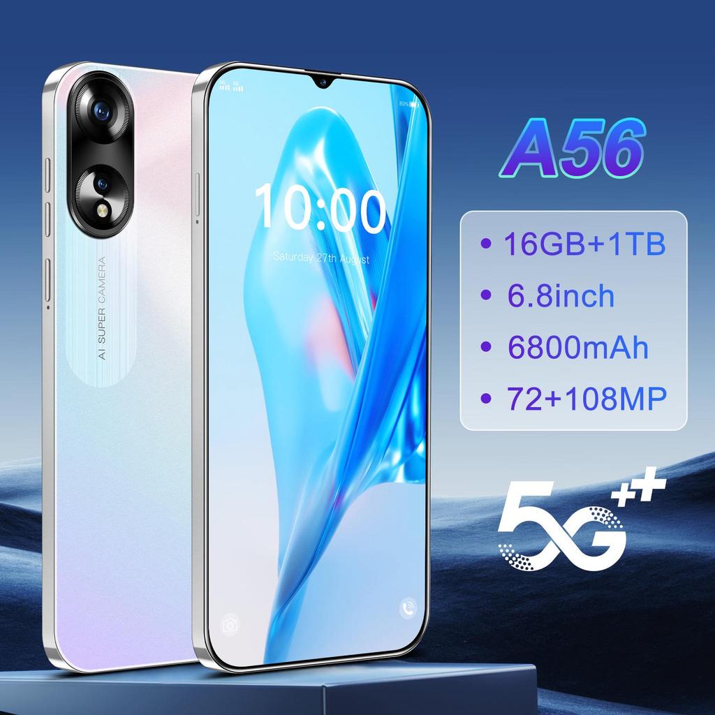 A56 Ultra-Large Screen Android Smartphone, 16+1TB, Cross-Border Hot Seller.