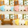 Plush Fish Bone Pillow With Soft Pp Cotton Filling For Kids And Adults
