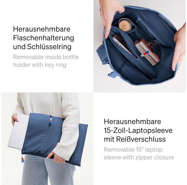 Backpack GOT BAG Rolltop 2.0 Classic Ocean Blue