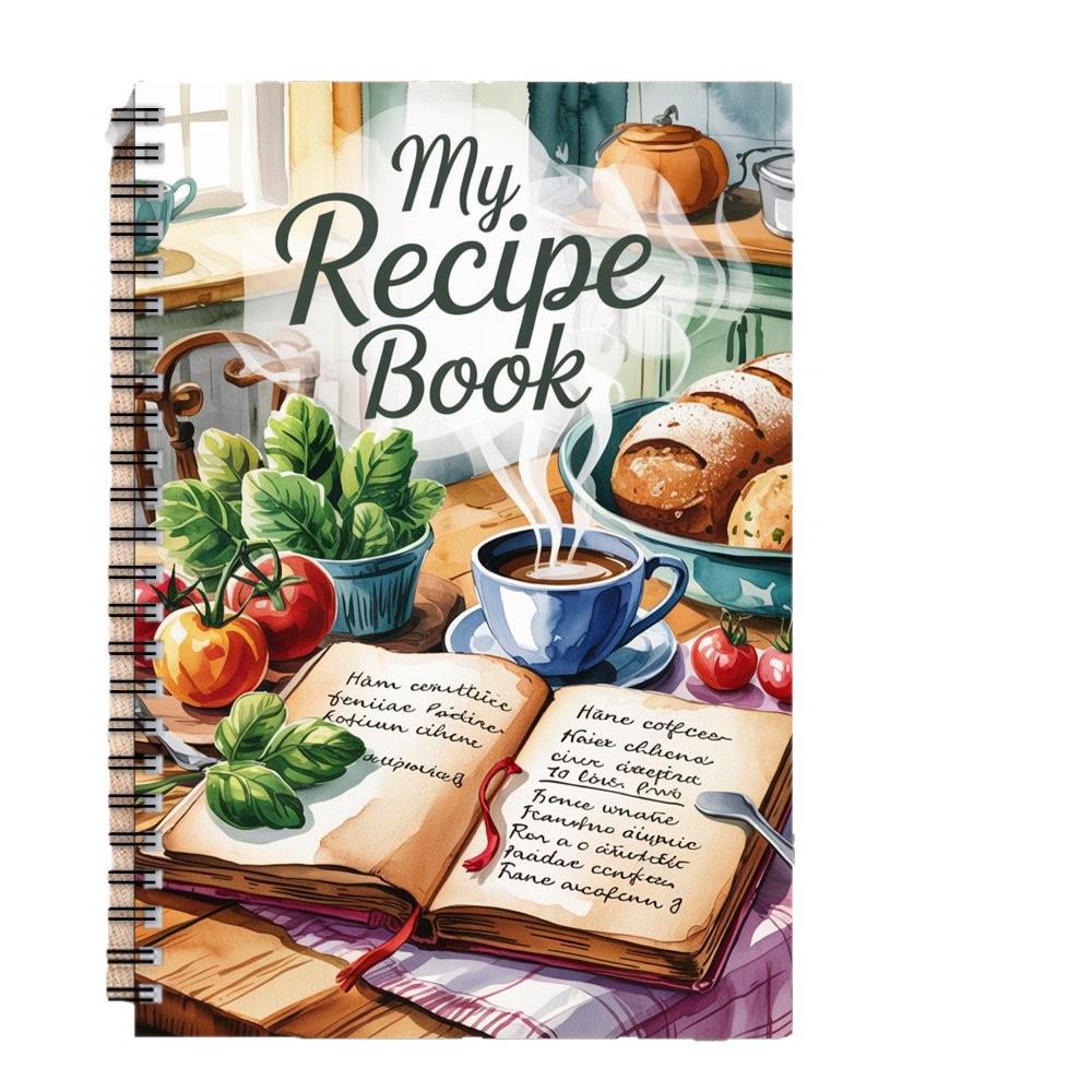 Spiral-Bound My Recipe Kitchen Diary