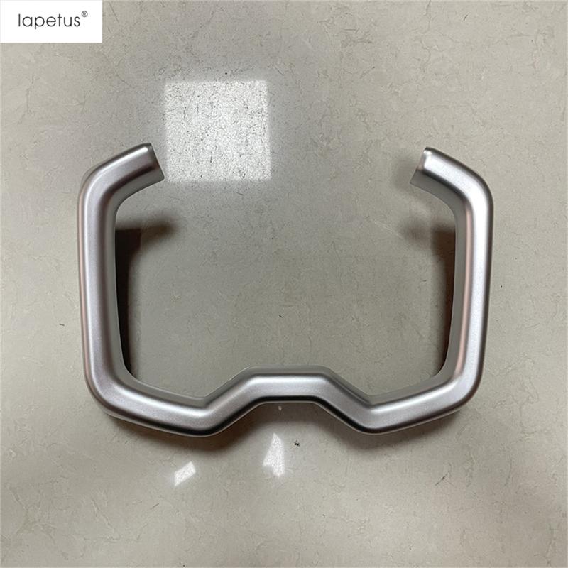 Central Console Front Water Cup Holder Panel Cover Trim For TOYOTA RAV4 RAV 4 XA50  - 2025 ABS Matte Interior Accessories