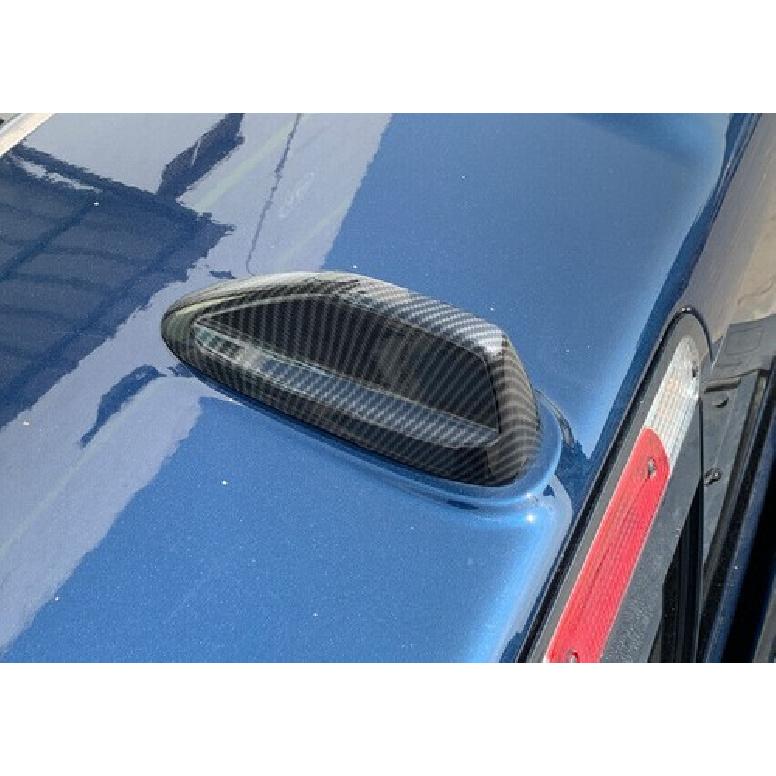 For Dodge Ram 1500 2019-2024 Carbon Fiber Shark Fin Antenna Aerial Cover Trim